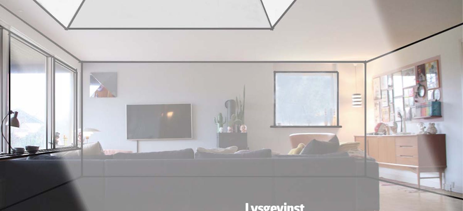 Glasstak i ut stikket Glasstak i ut stikket